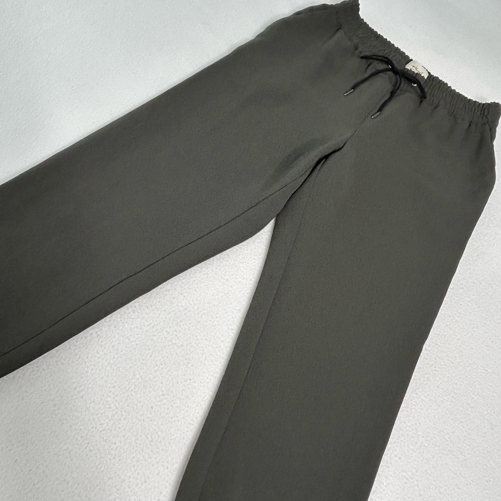 Aritzia Wilfred Women's Size XS Buffon Crepe Jogger Pant Green